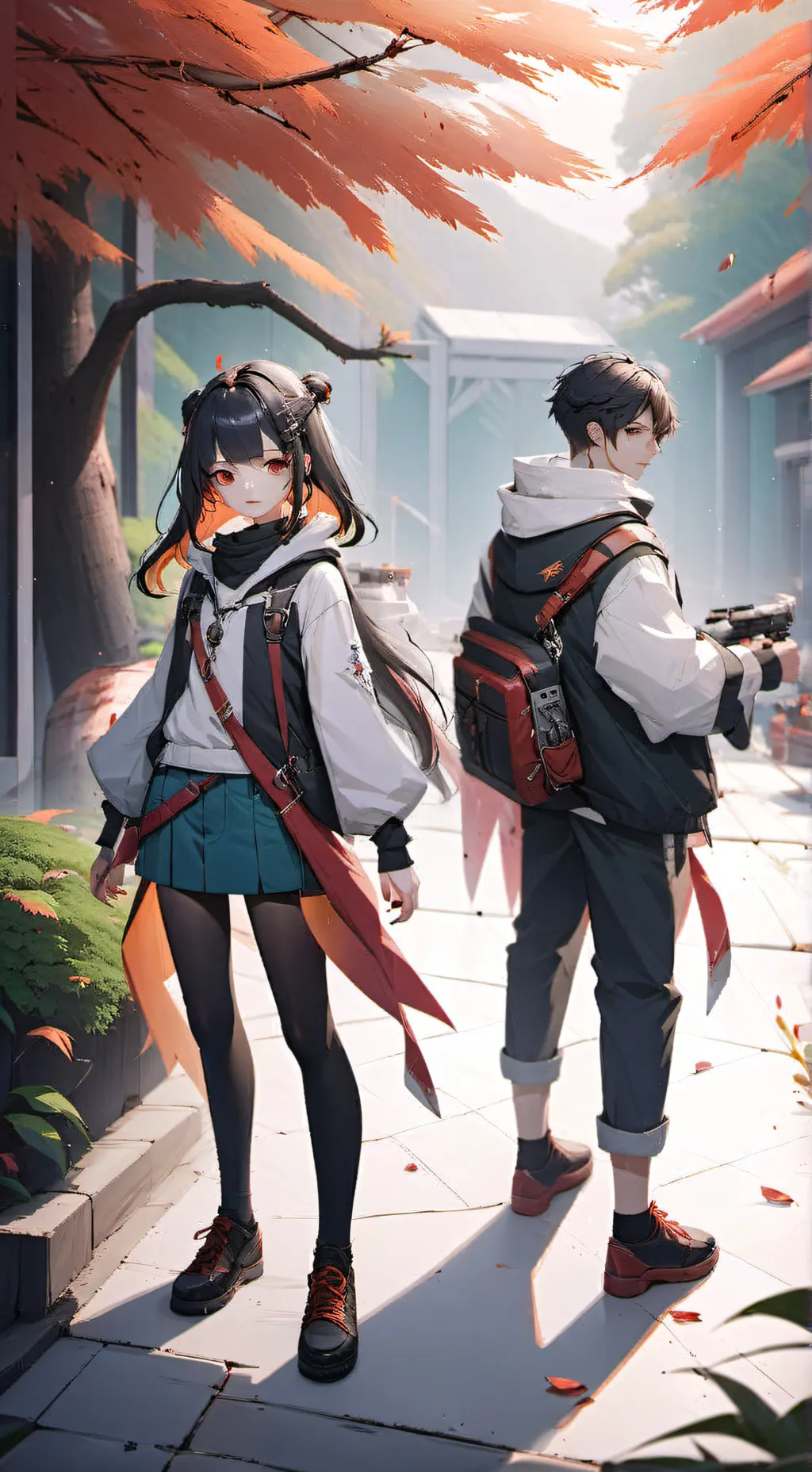 ai character: Haō Mesuzuki  background