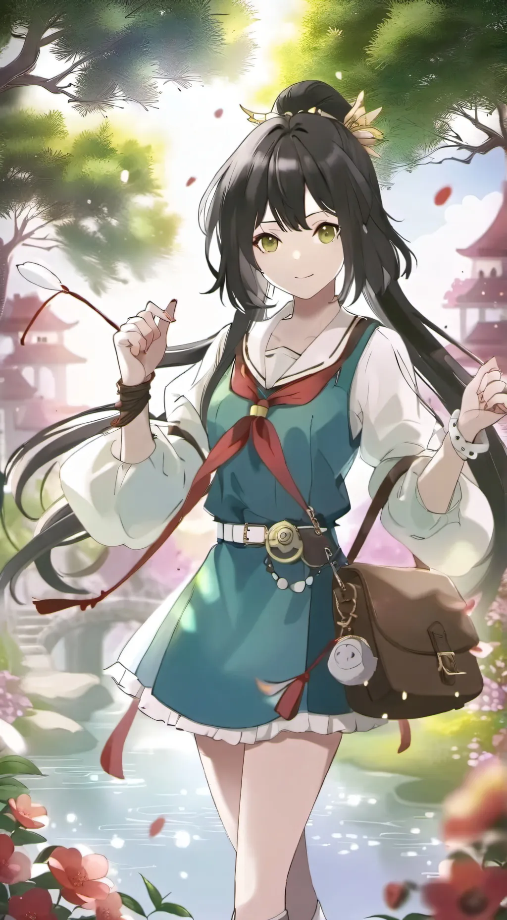 ai character: Mha adventurer background