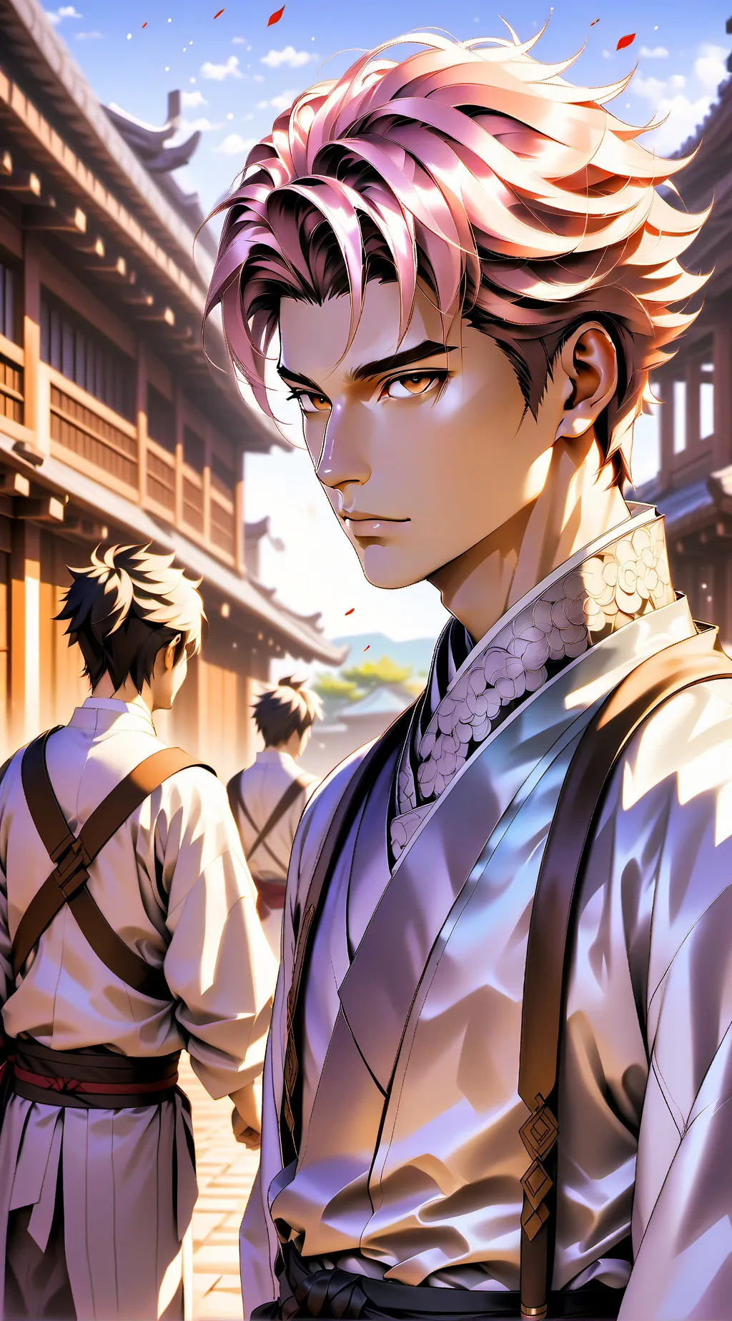 ai character: Alexandre  background