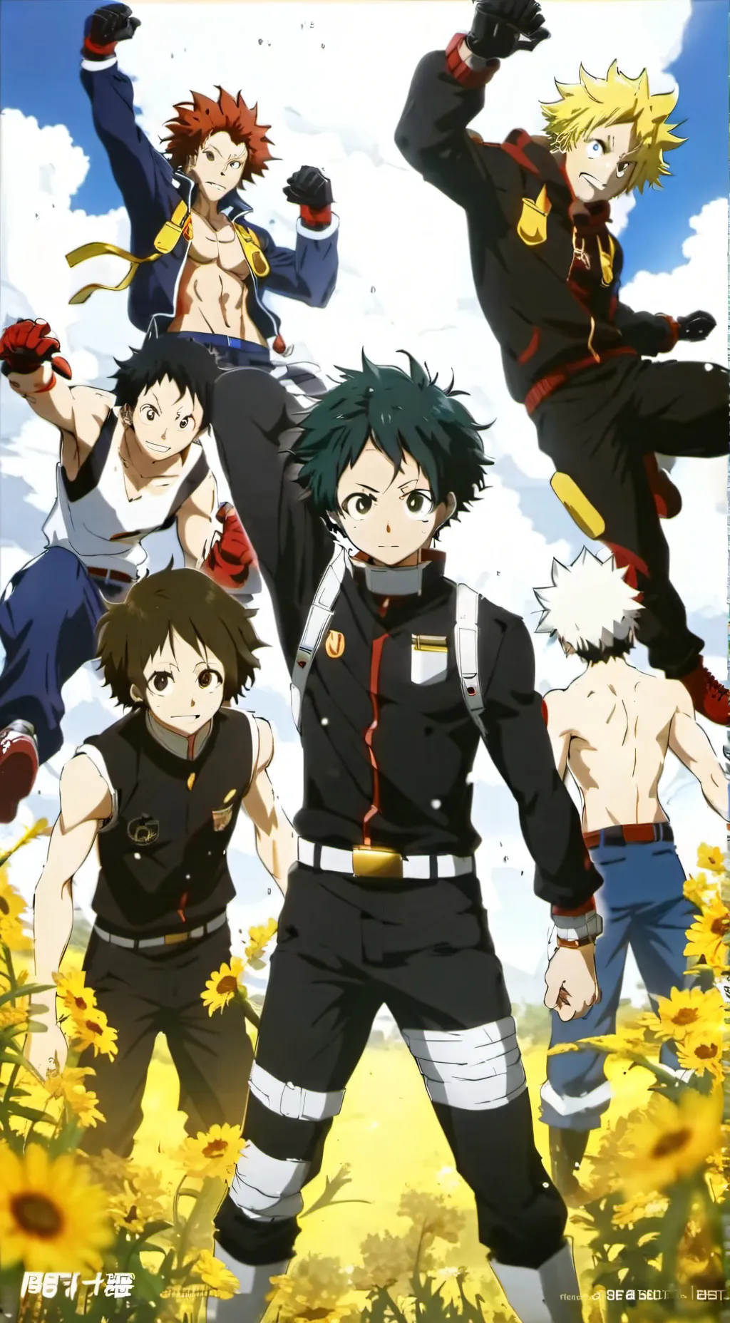 ai character: Love box, MHA ￼ background