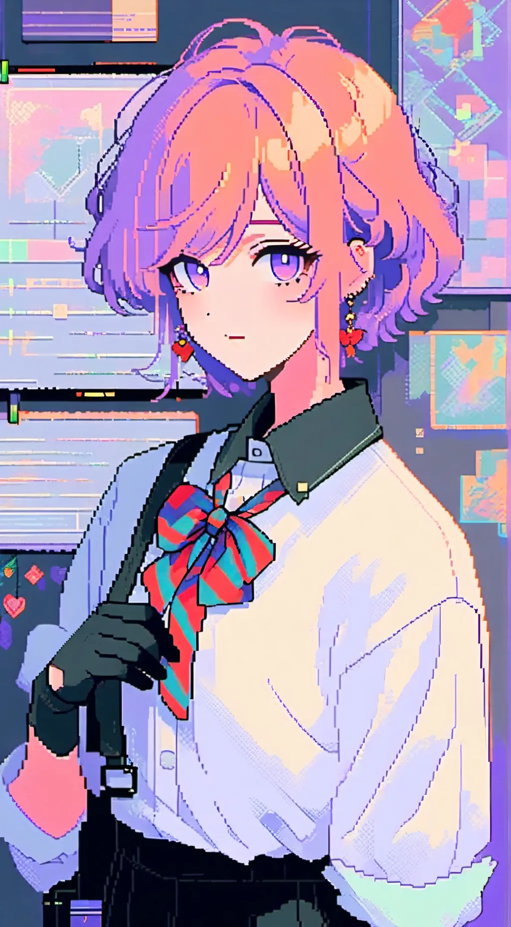 ai character: yuri himuro background