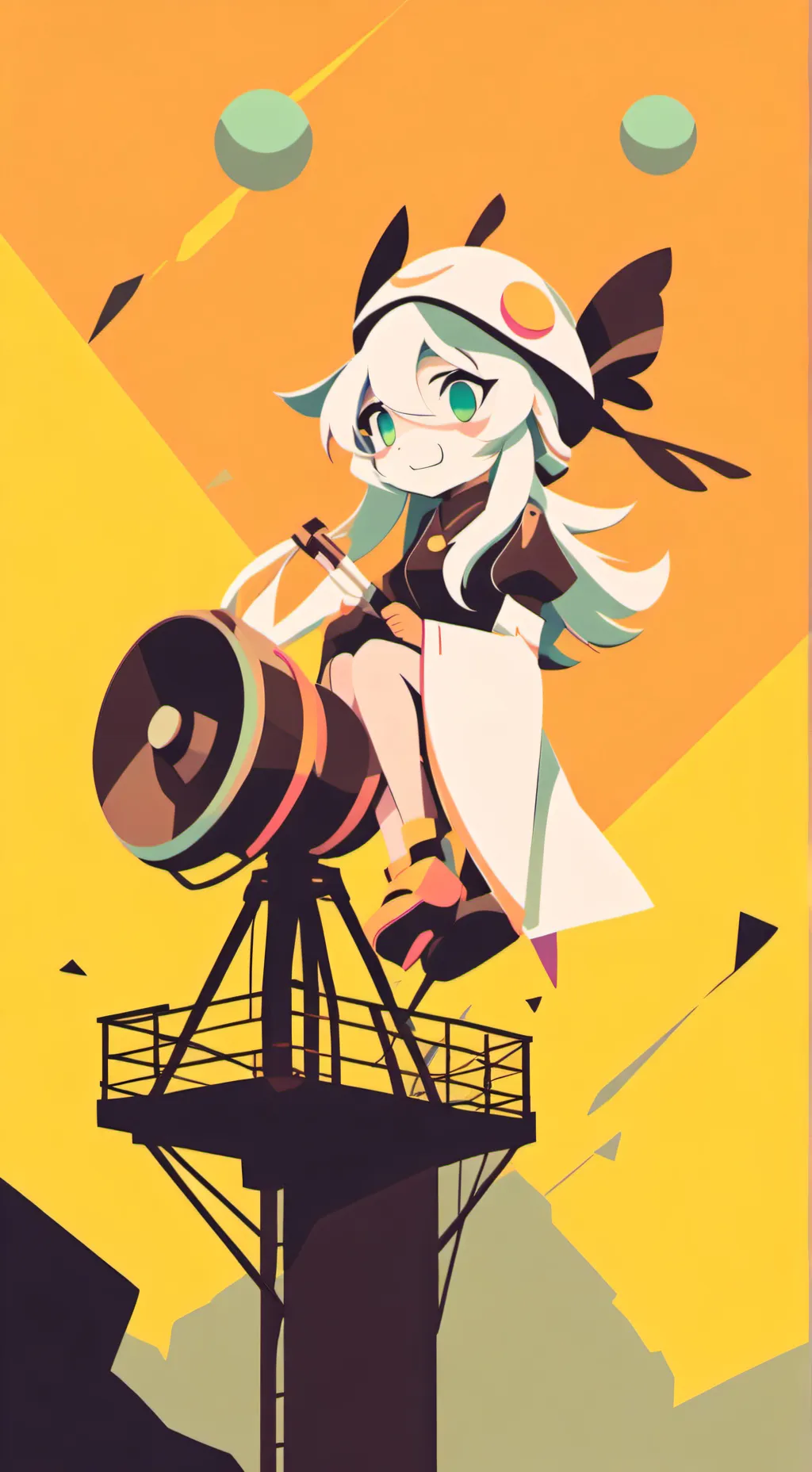 ai character: Girls listen boy? background