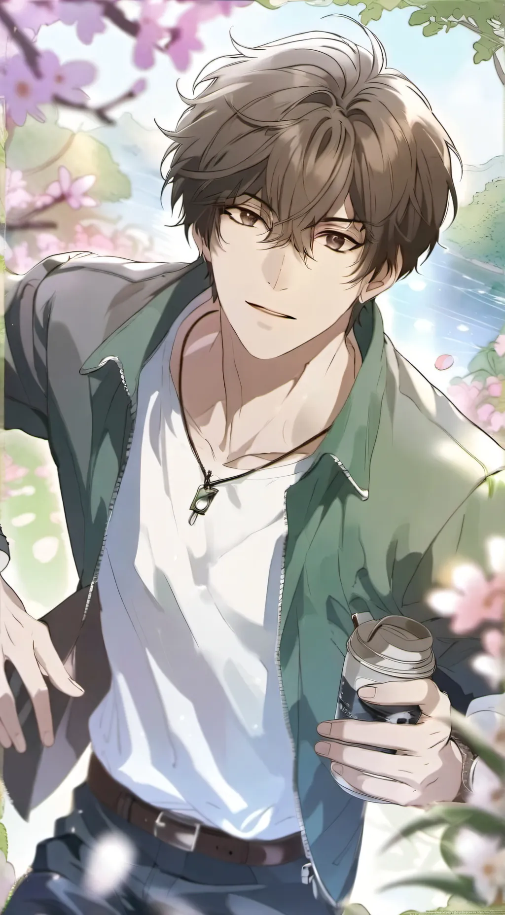 ai character: Kayden background