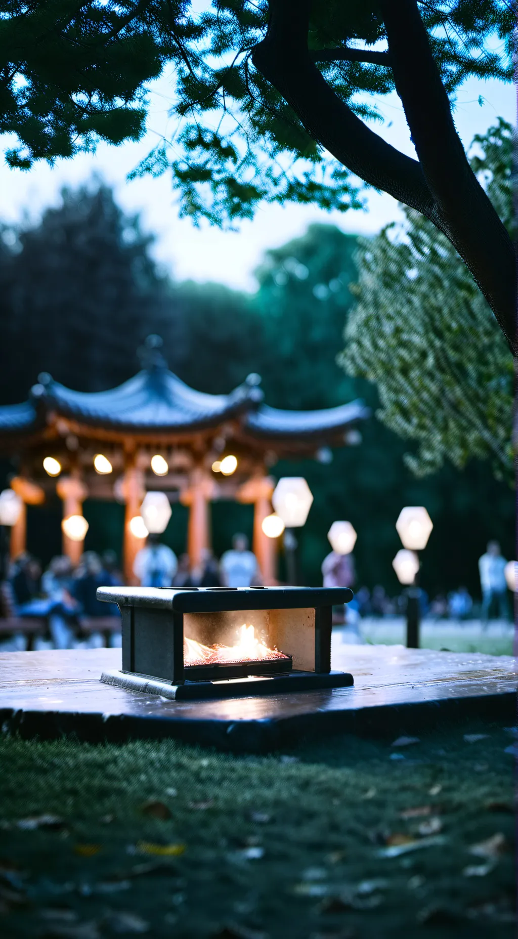 ai character: tadc cast concert  background