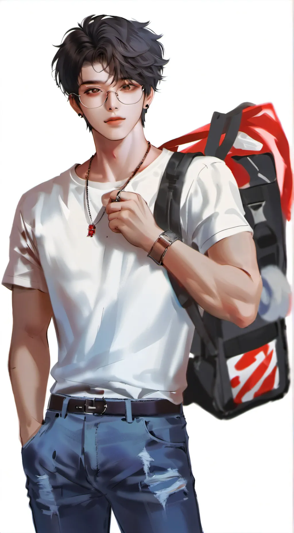 ai character: John  background