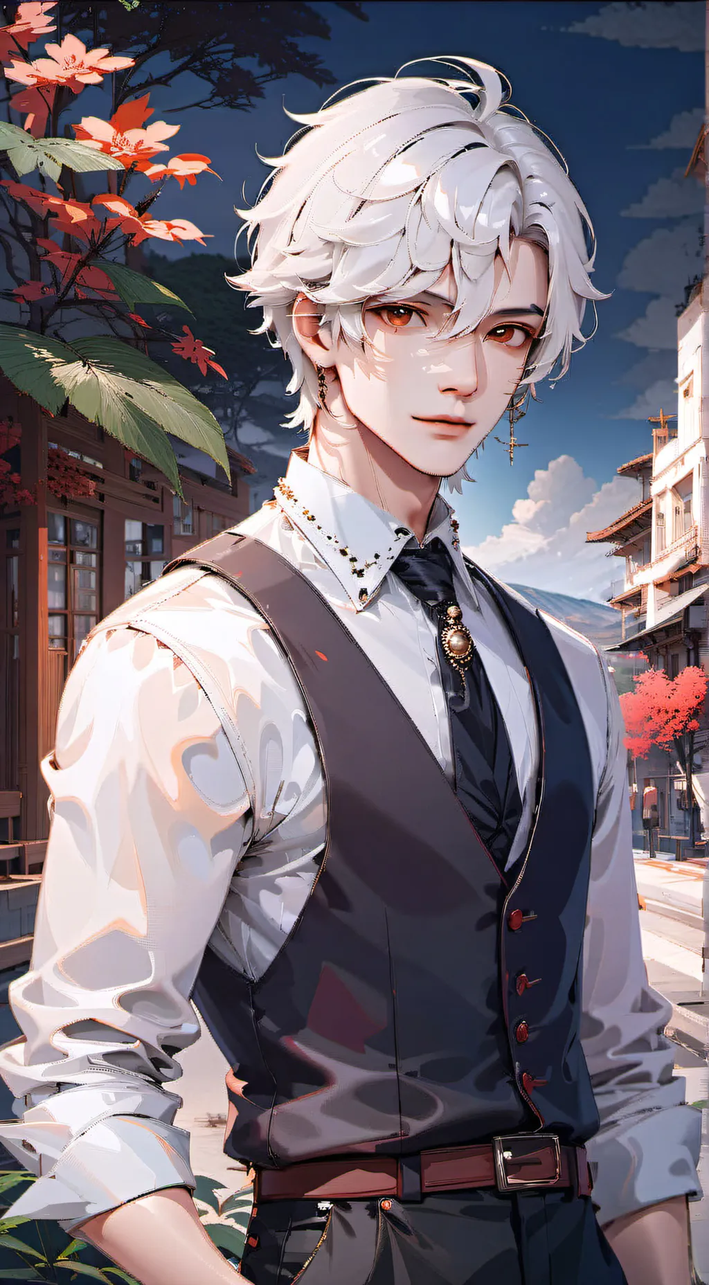 ai character: 😠saneoba🐍 background