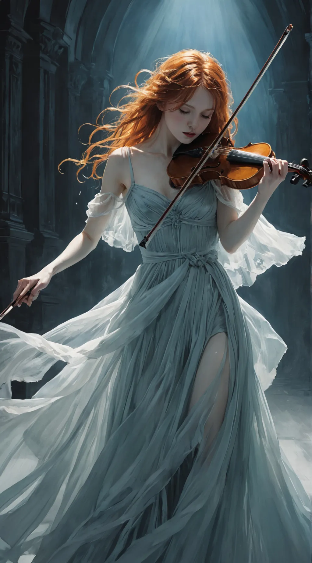 ai character: Paris background