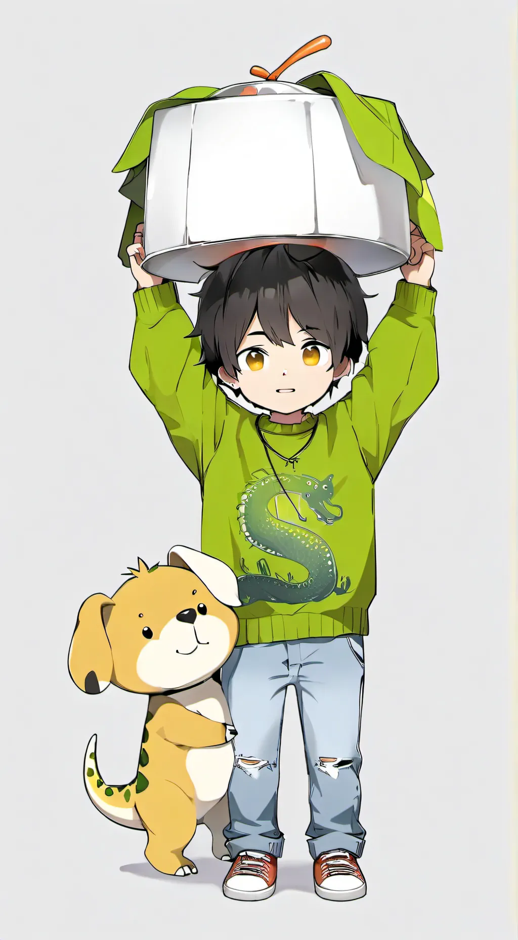 ai character: Milo background