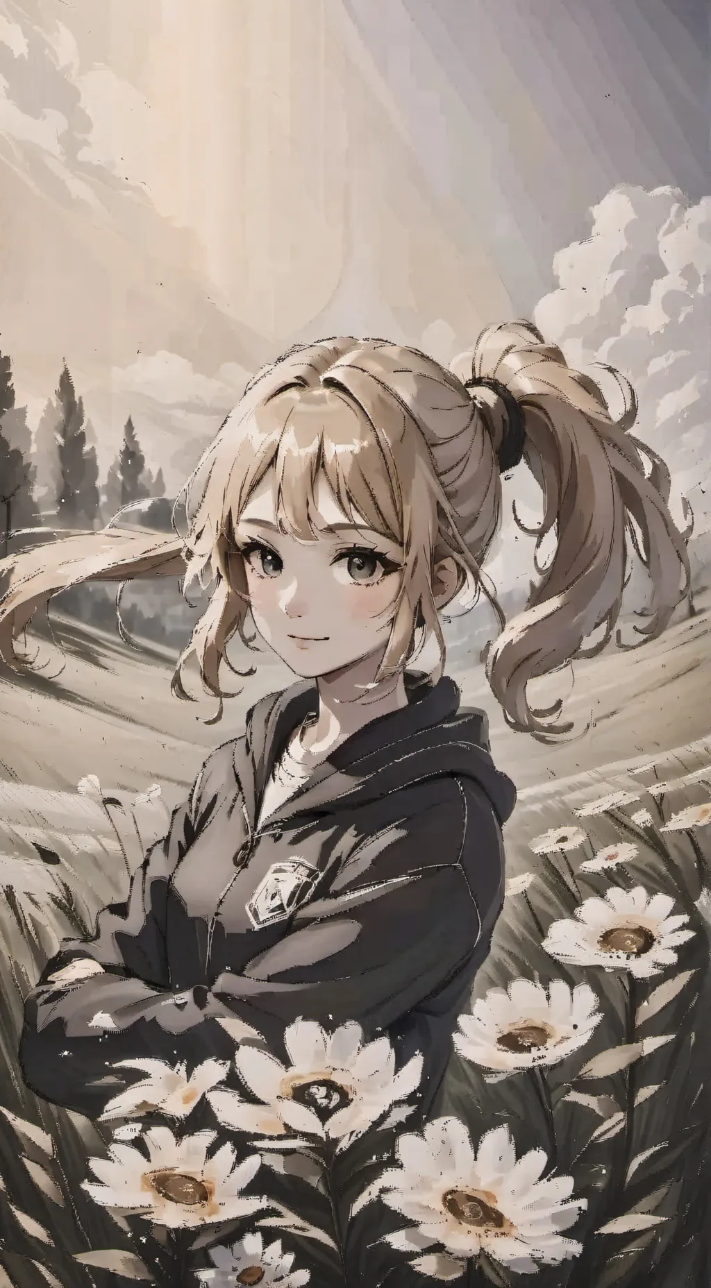 ai character: Izzy background