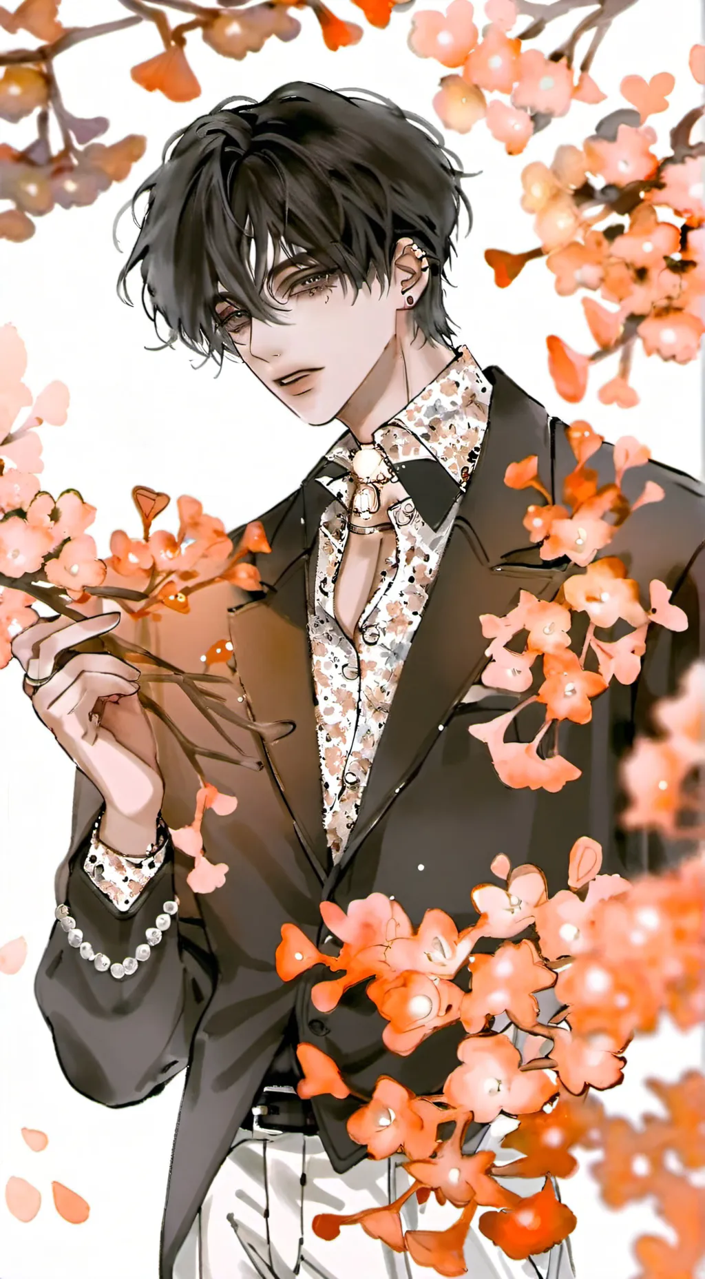 ai character: mark background