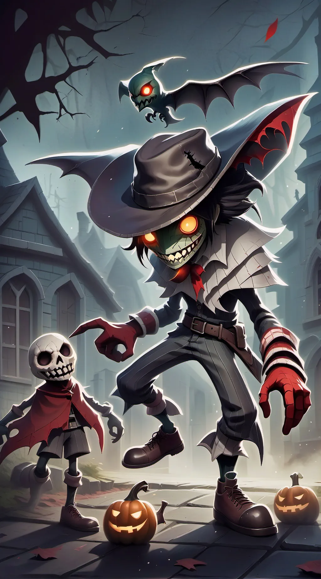 ai character: The mimic background