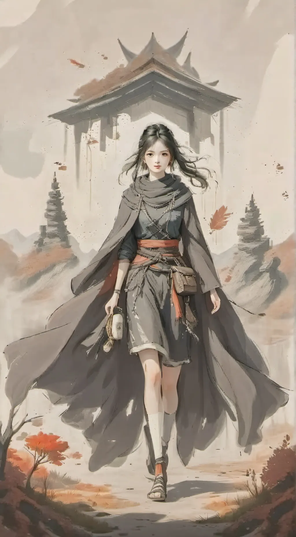 ai character: Hashiras de ferias background