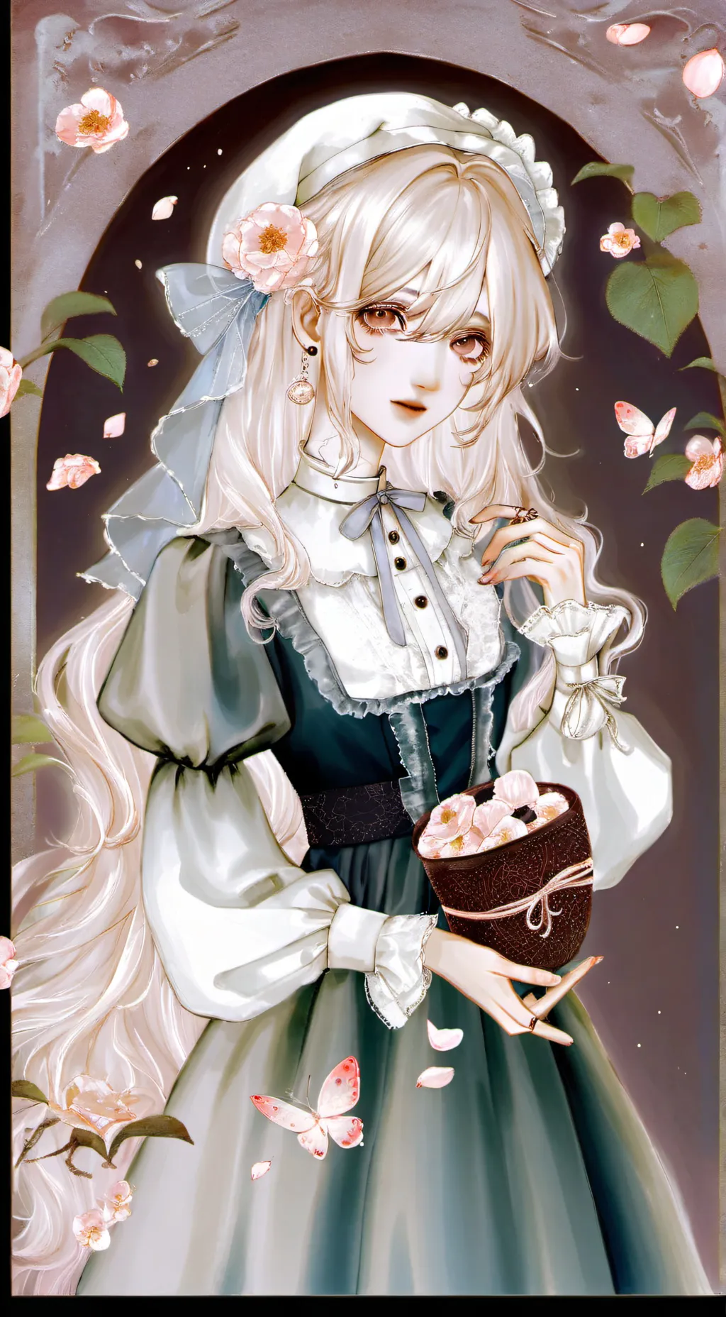 ai character: Luna  background