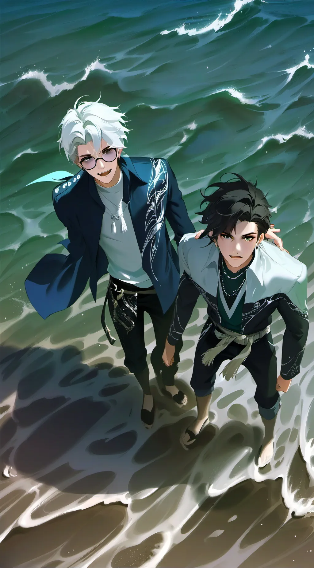 ai character: Patrick & Nikoé background