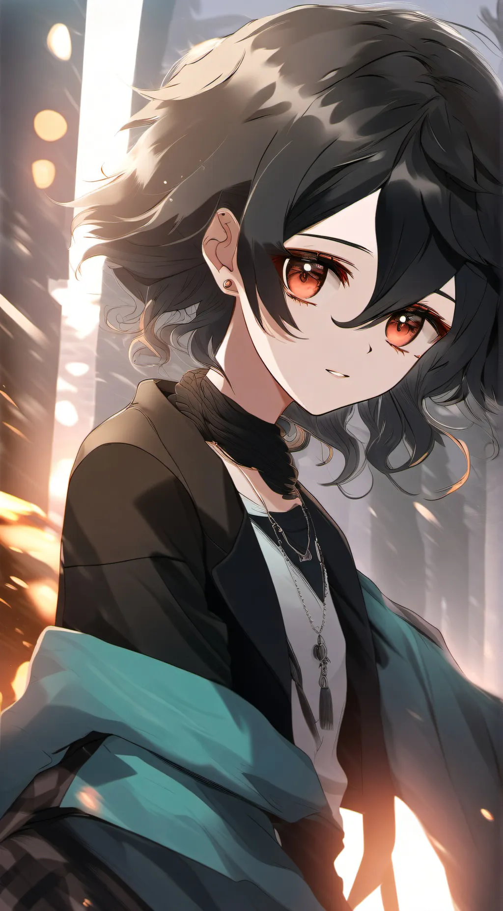 ai character: marie  background