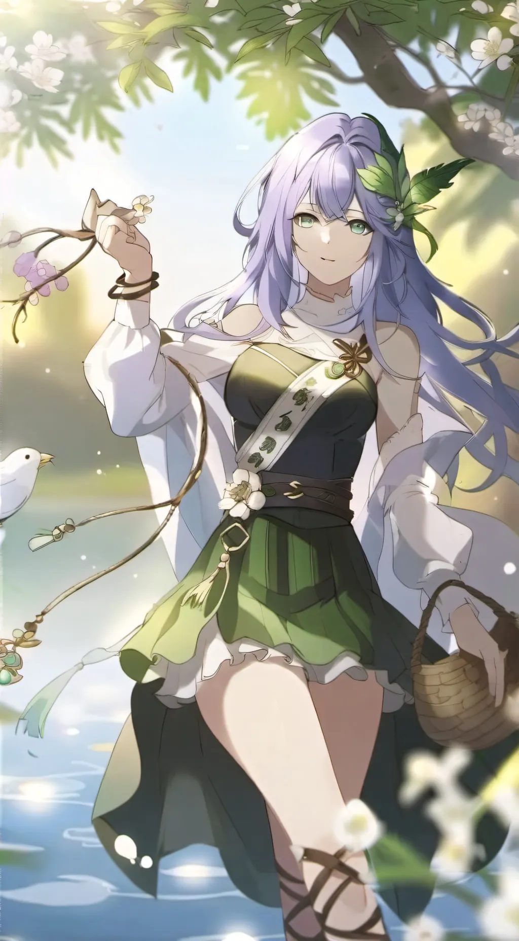 ai character: ♡ℓιℓα¢ ρяι¢є♡ background