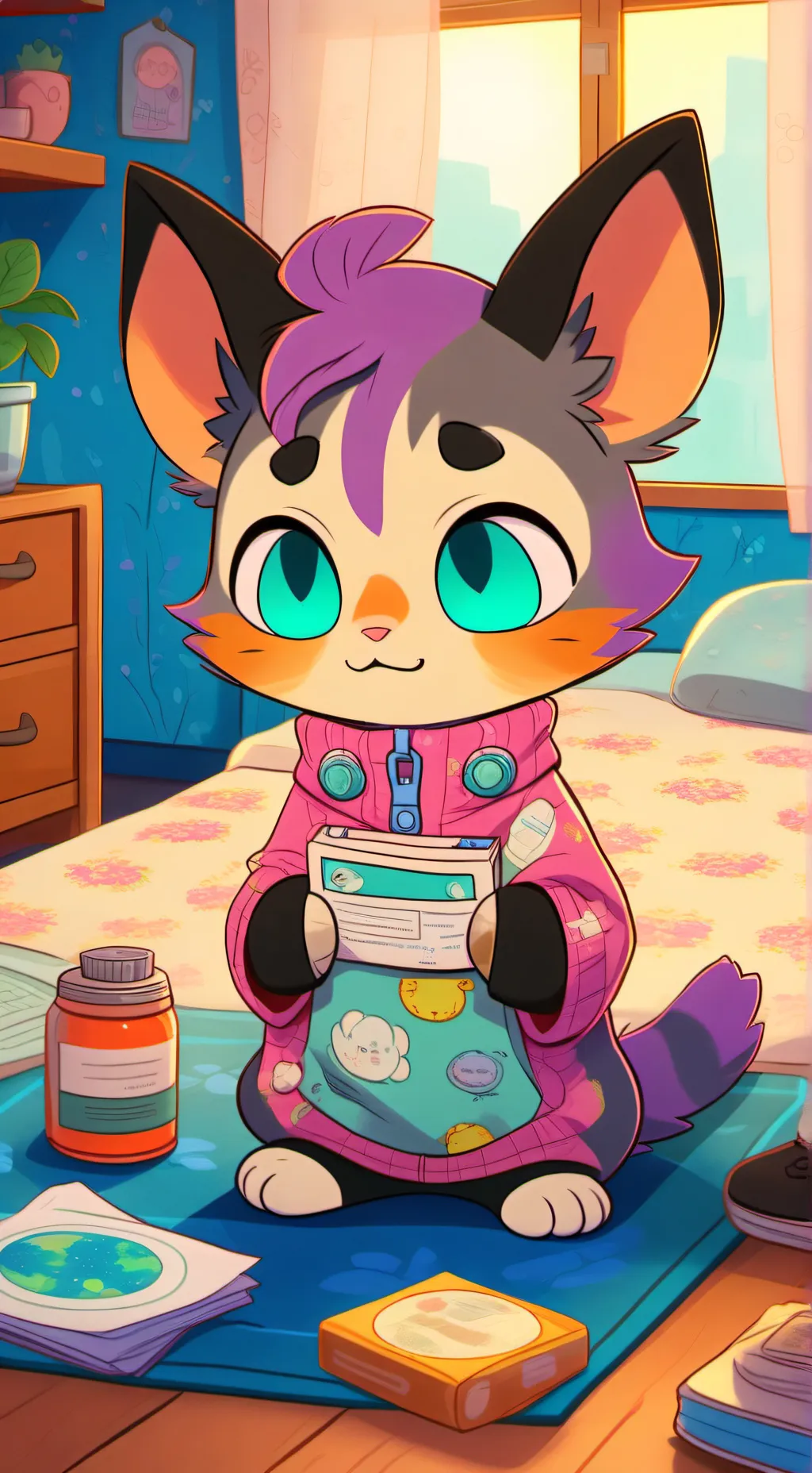 ai character: Keekee background