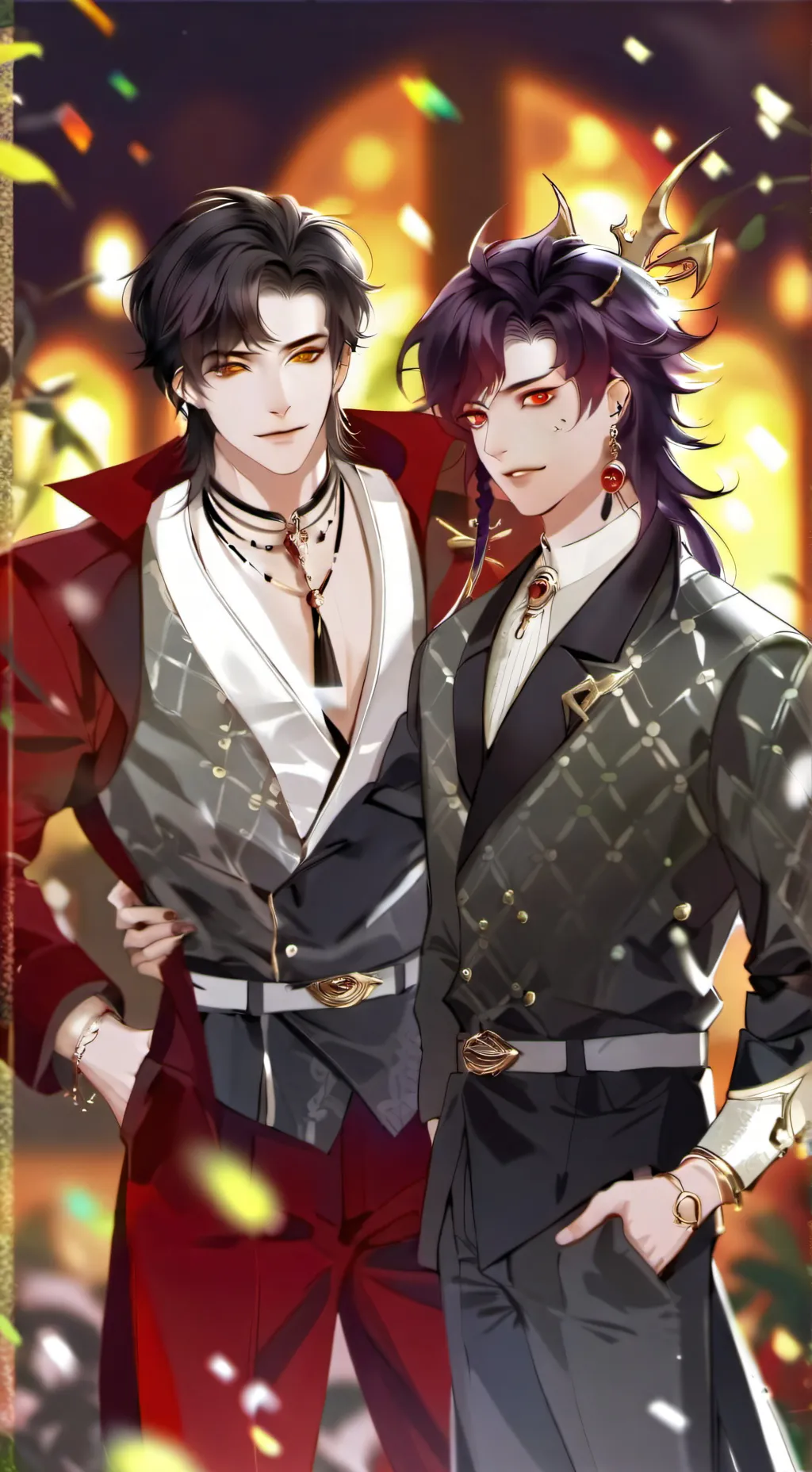 ai character: Nolan and Nimus  background