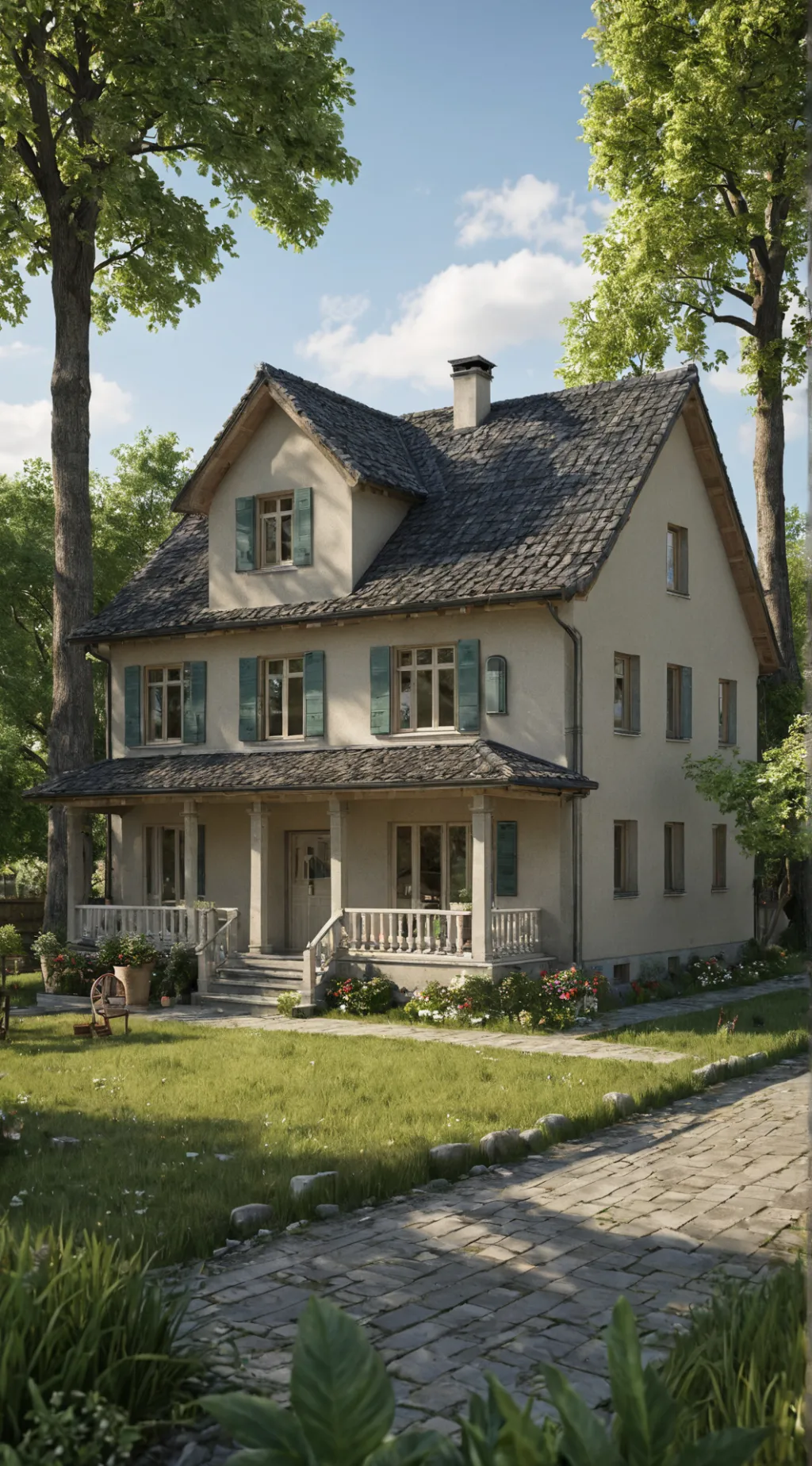 ai character: {Big Family} background