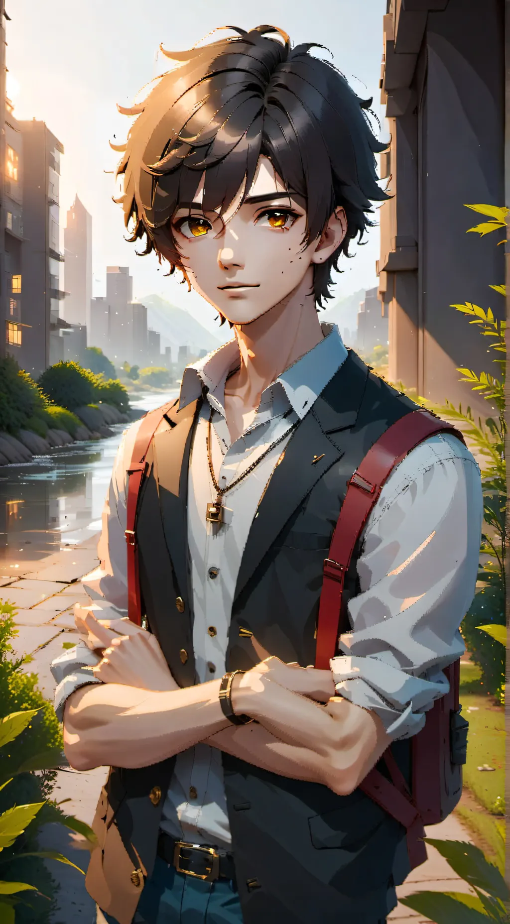 ai character: max background