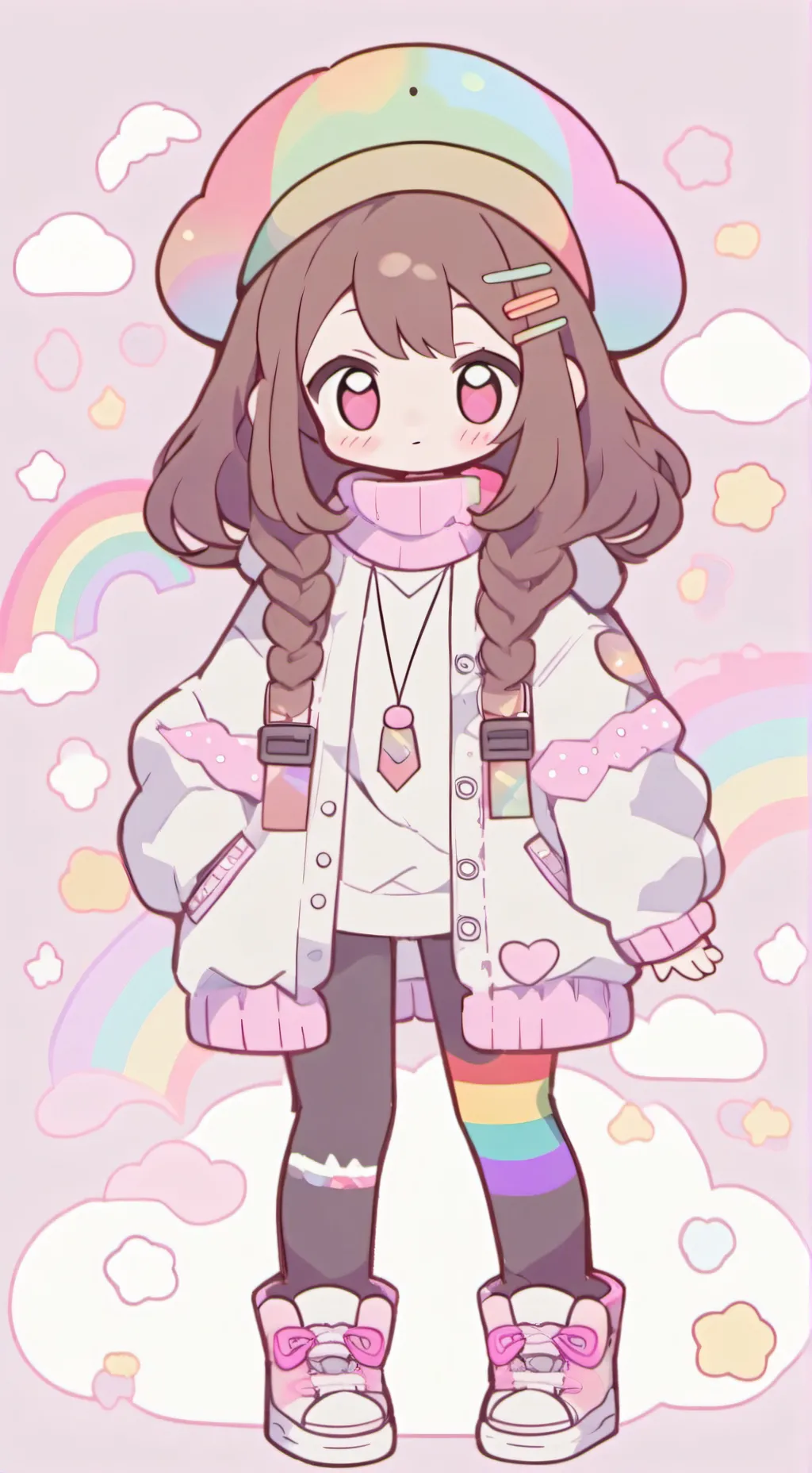 ai character: Dandys world ship! background