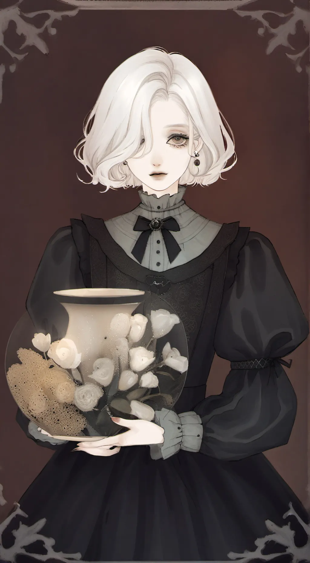 ai character: Lea fangirl background