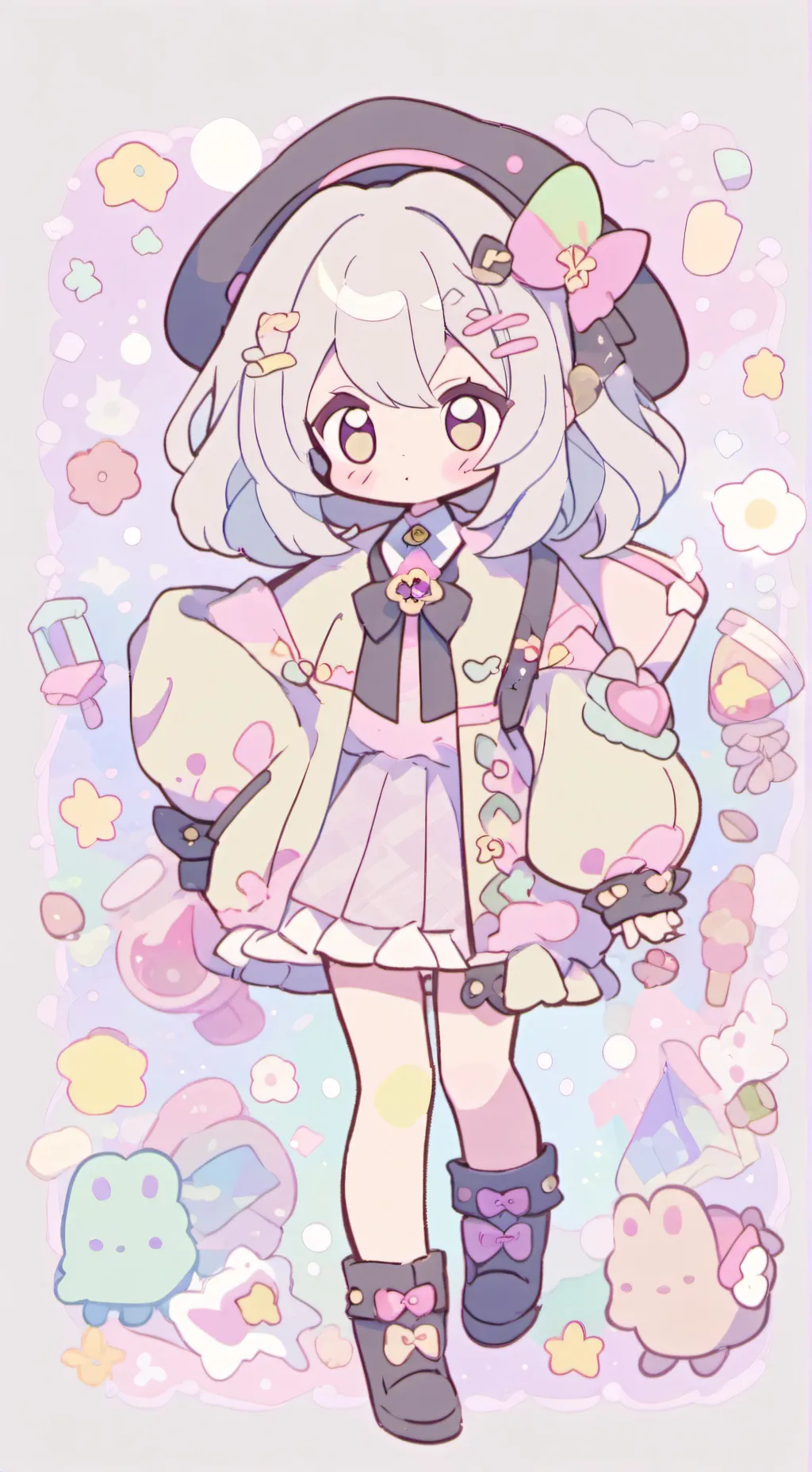 ai character: .... background