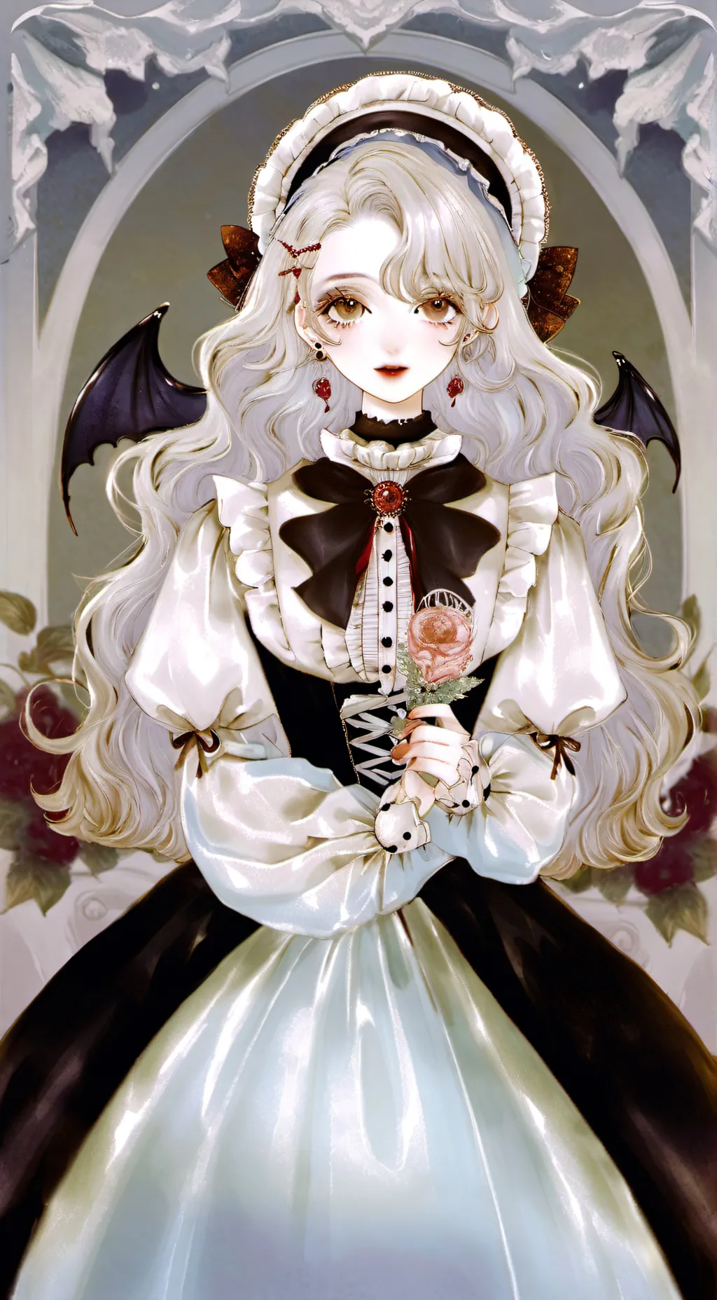 ai character: Mha vampire 🦇 background