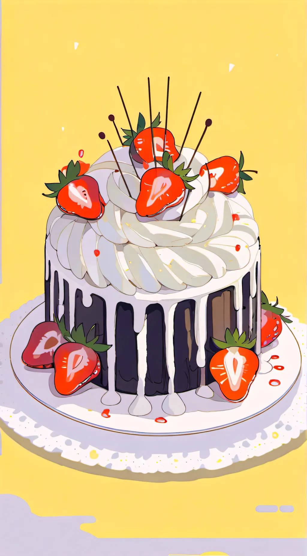 ai character: FruitCake(Angst) background