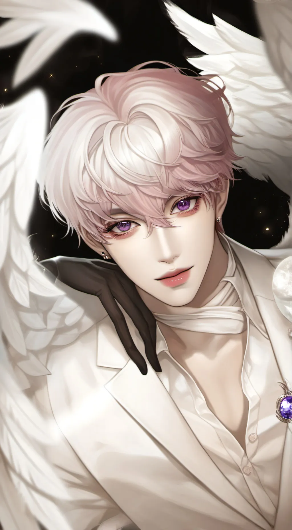 ai character: valentino background