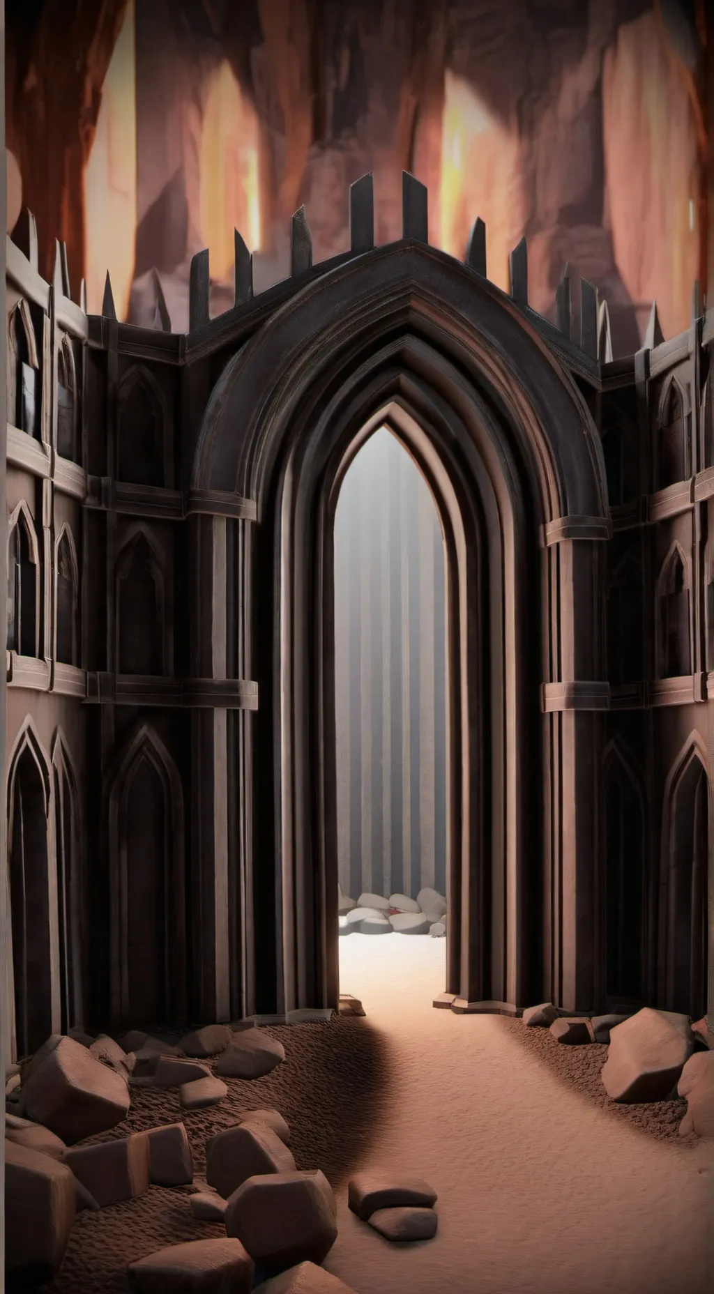 ai character: Tower of hell background