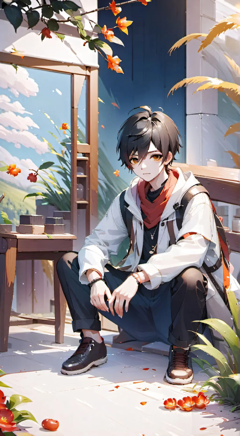 ai character: max background