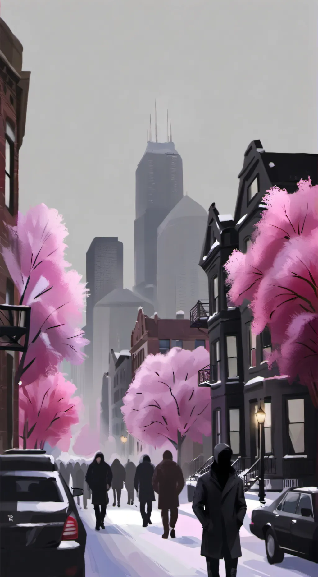 ai character: kny the hood background