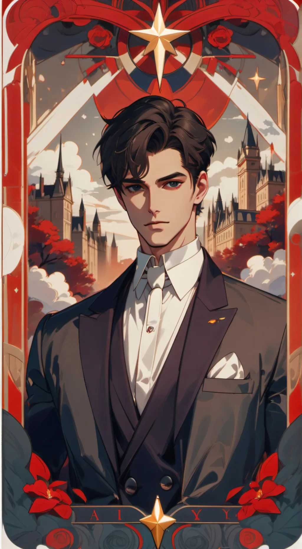 ai character: Max  background