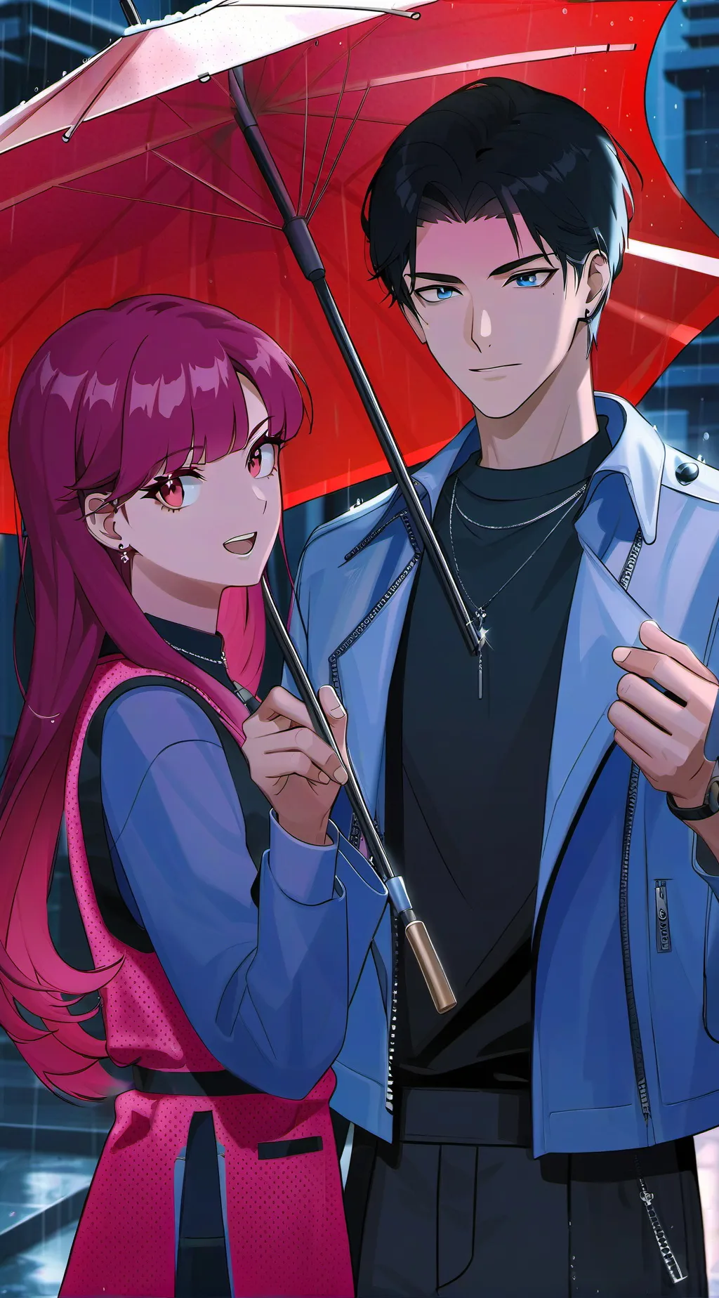 ai character: Alex and Ava background