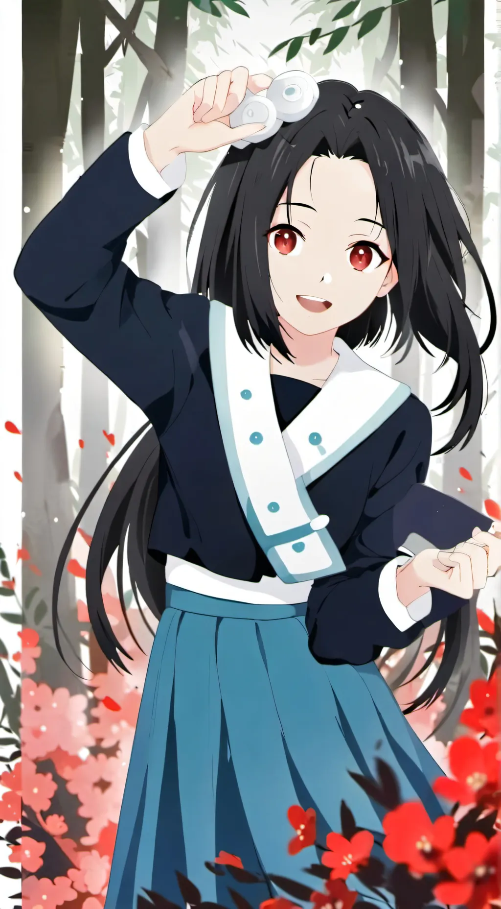 ai character: Luna(fantasma)  background