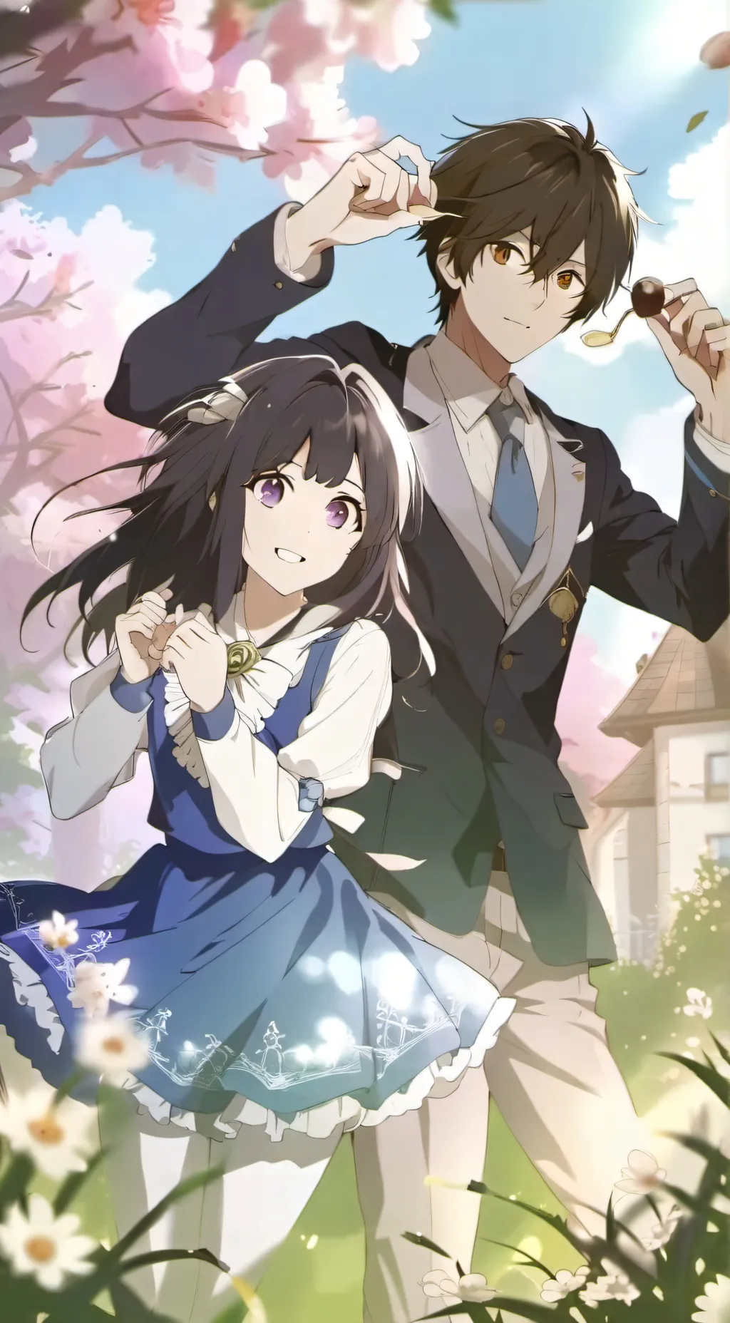 ai character: ✨Besties✨😈 background