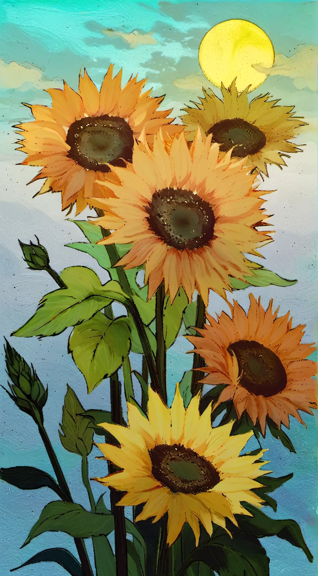 ai character: Caption maker background