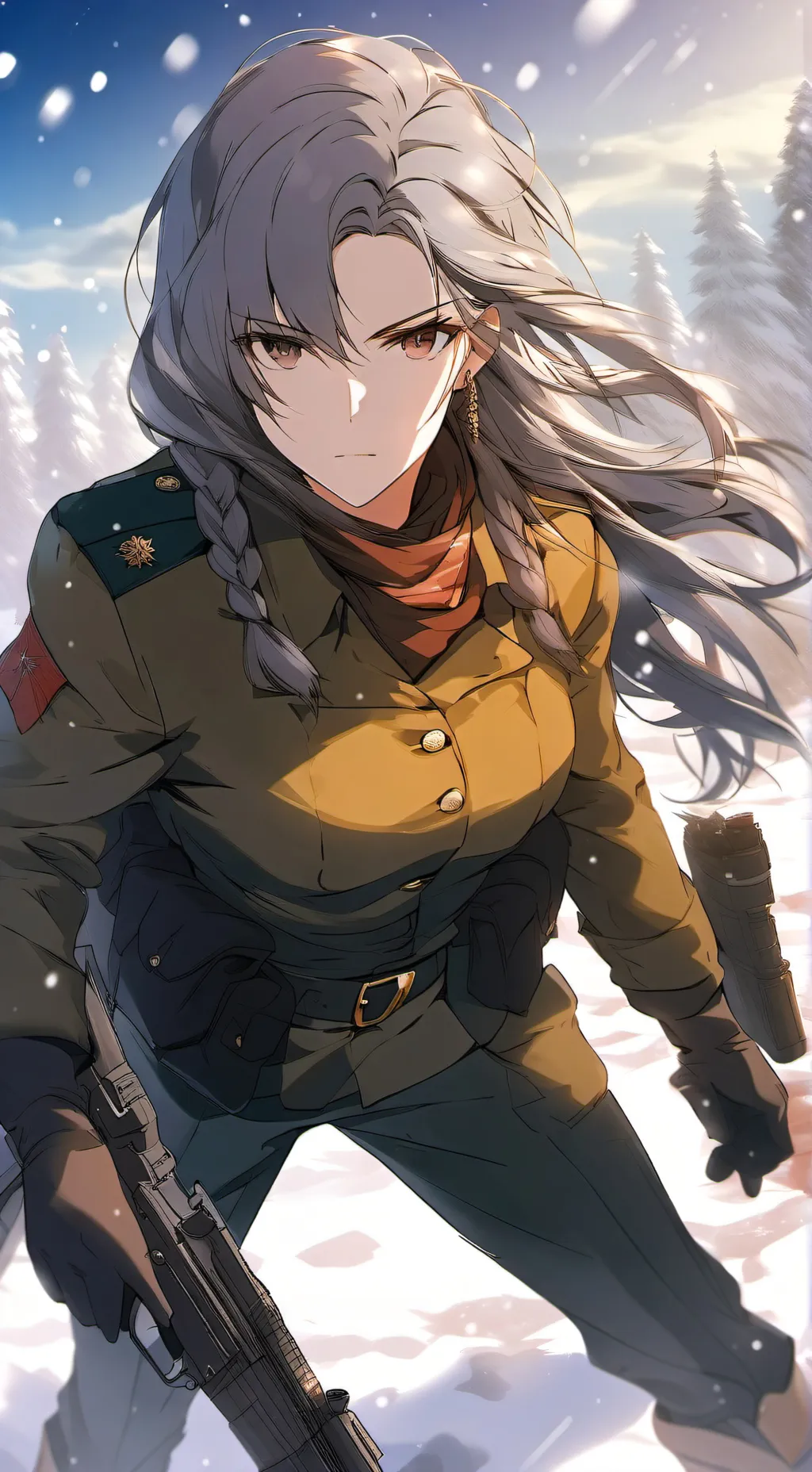 ai character: Officer Mijedijge background