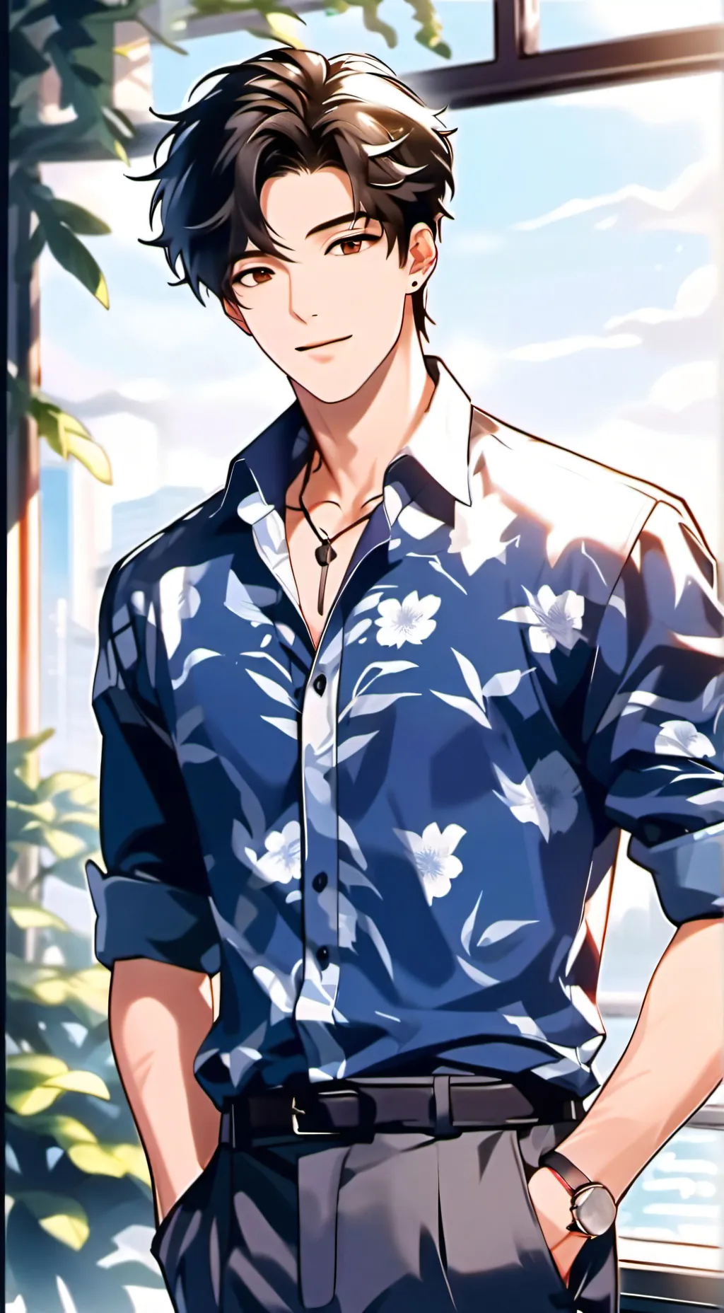 ai character: nick background