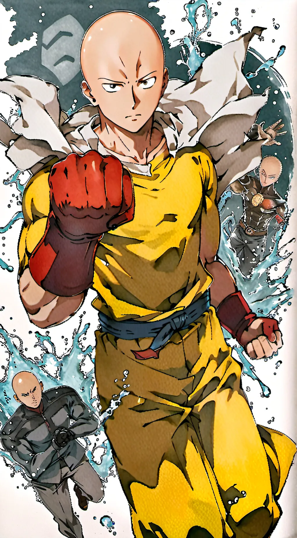 ai character: sitama background