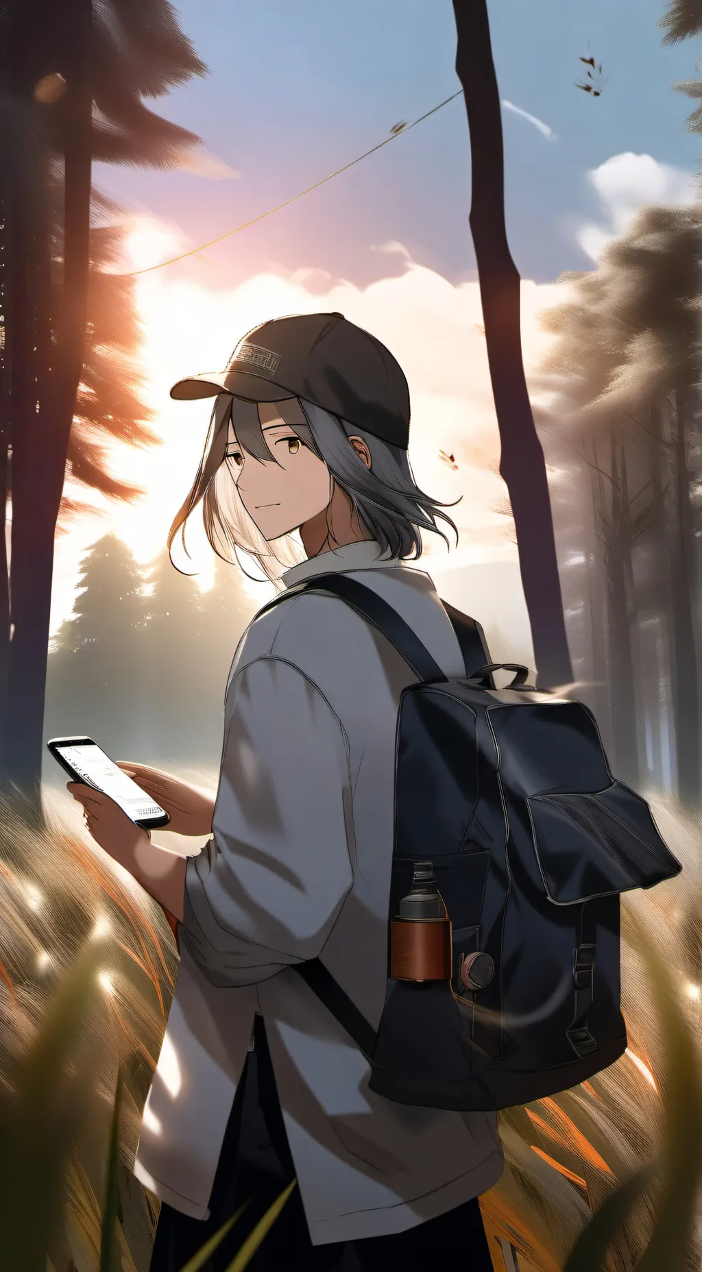 ai character: Nick  background