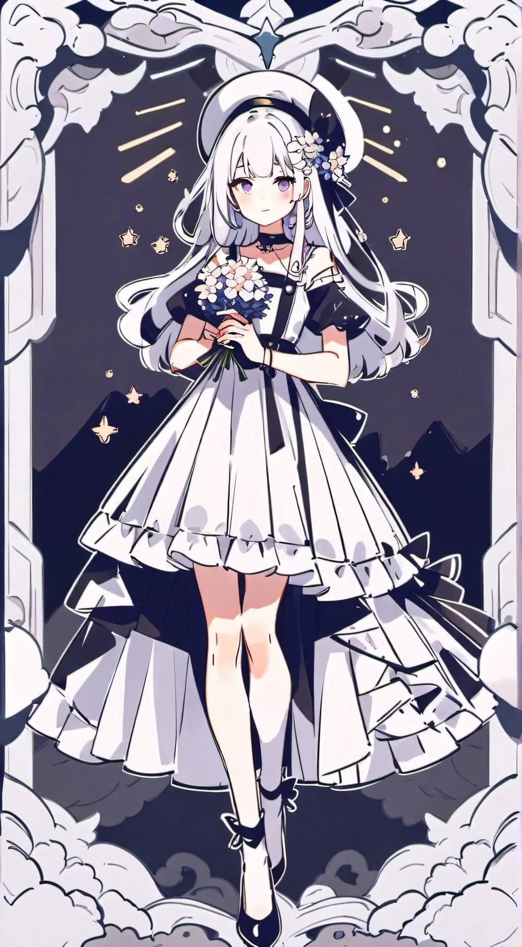 ai character: lily background