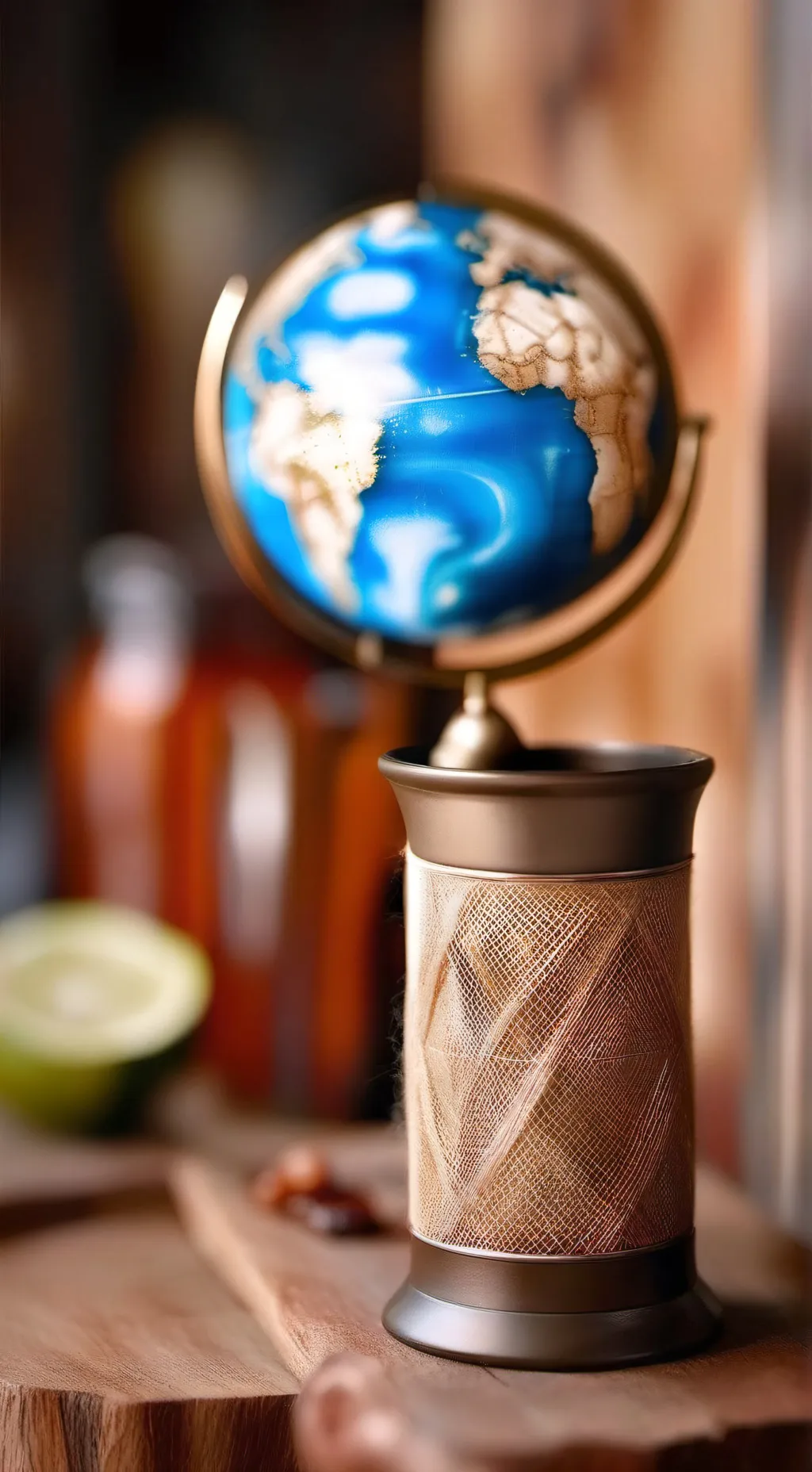 ai character: fused world background