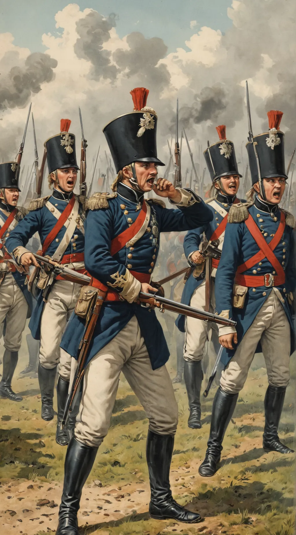 ai character: Prussia war background