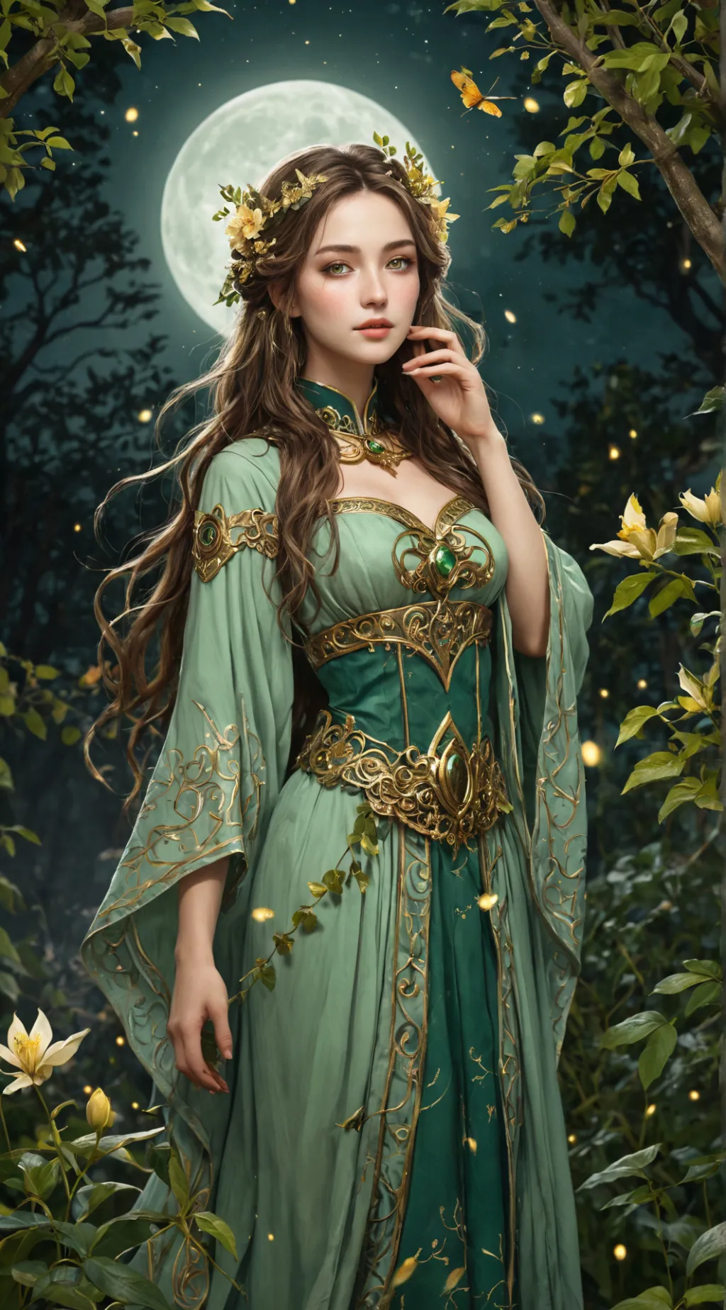 ai character: Liora background