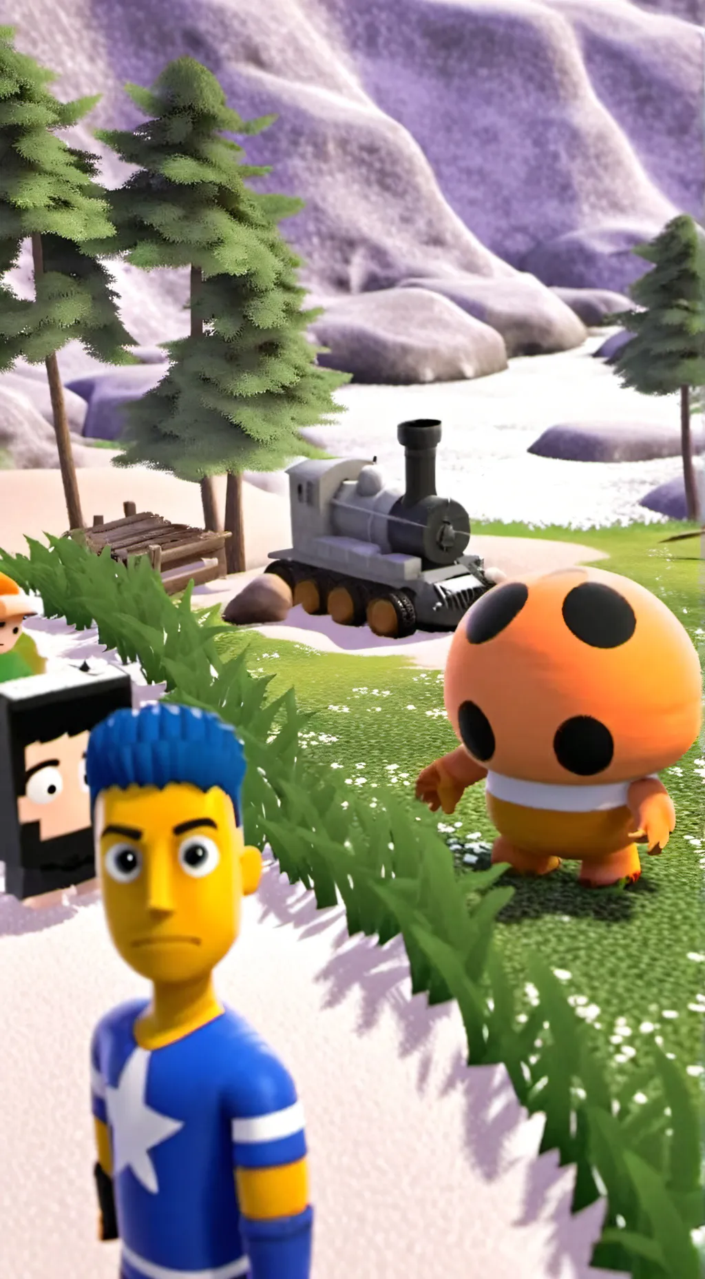 ai character: sandbox  background