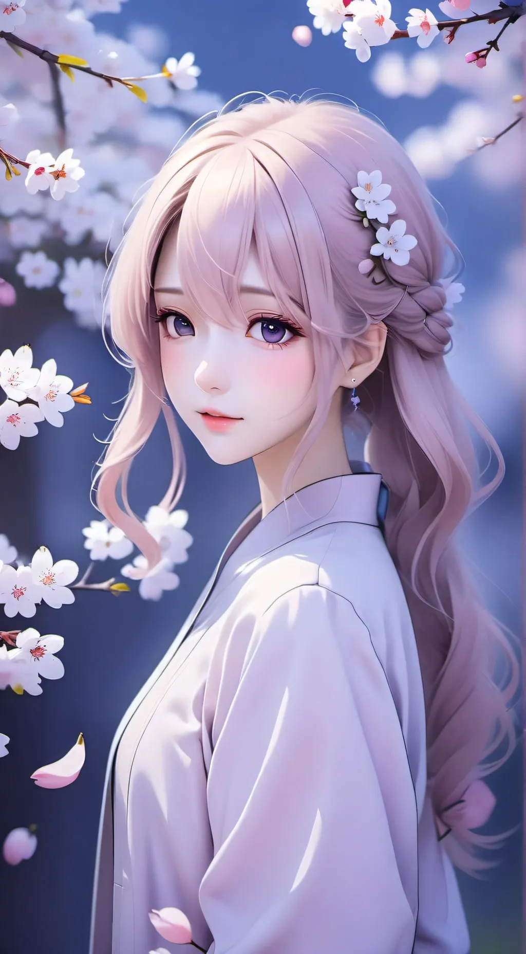 ai character: Evelyn Rose background