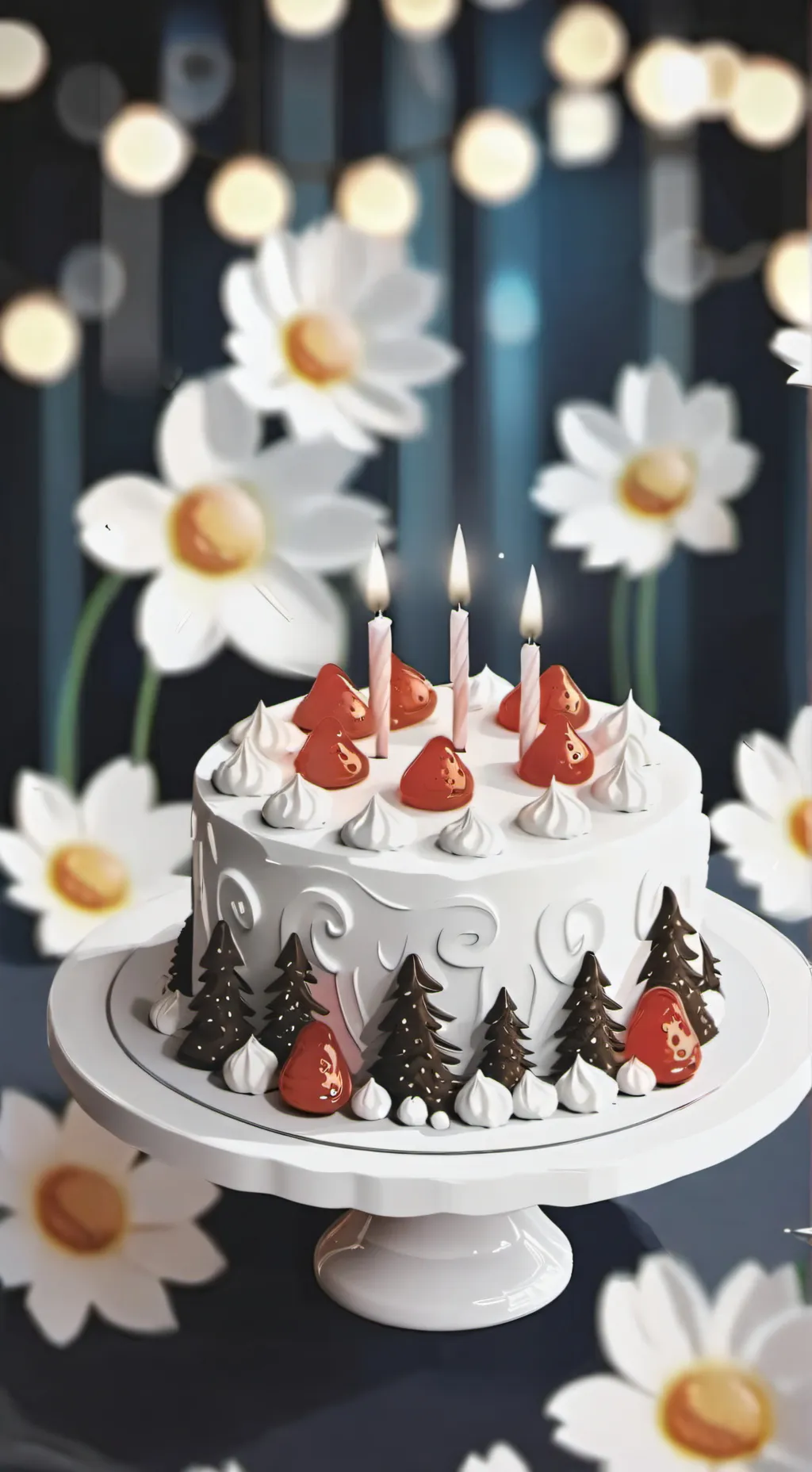 ai character: MHA birthday background