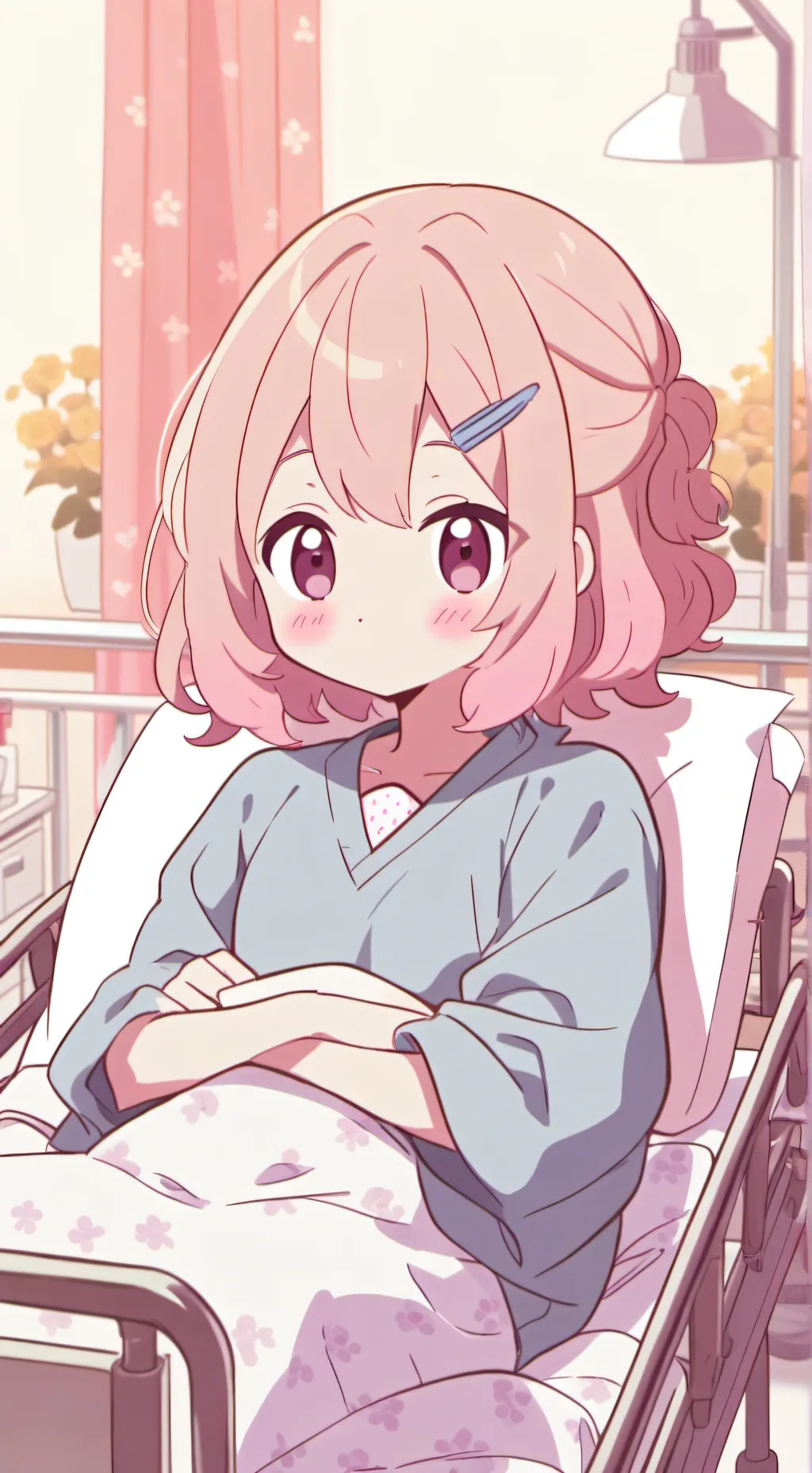 ai character: Rose background